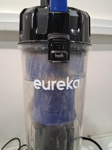 EUREKA POWERSPEED CORDED LIGHTWEIGHT UPRIGHT BAGLESS VACUUM CLEANER WITH ACCESSORIES - DARK BLUE (model: neu280c) image 4