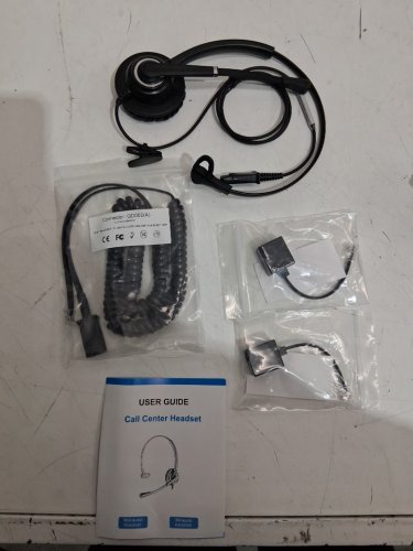 MAIRDI Office Headset with RJ9 Jack for Cisco Phone - black (model: M612QD002007) image 3