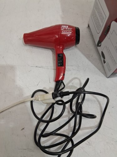 BaBylissPRO Nano Titanium PRO ITALO Luminoso Hair Dryer - red (MODEL: 3822345) image 3