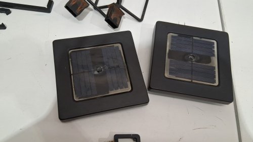2PK hanging Shepherd's Hook solar Light - black (model: 1671538) image 5