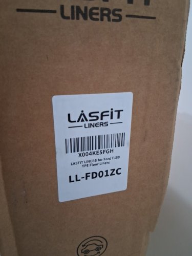 LASTFIT LINERS FOR FORD F150 - 2015-2019 - BLACK (MODEL: LL-FD01ZC) image 3