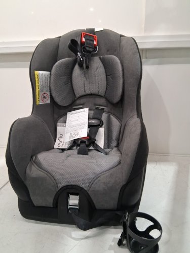 EVENFLO TRIBUTE LX CONVERTIBLE CAR SEAT - 40LBS CAP - GREY (MODEL: 38111190C) image 3