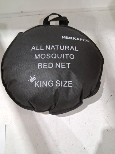 mekkapro Mesh mosquito net canopy - fits king size beds - white image 4