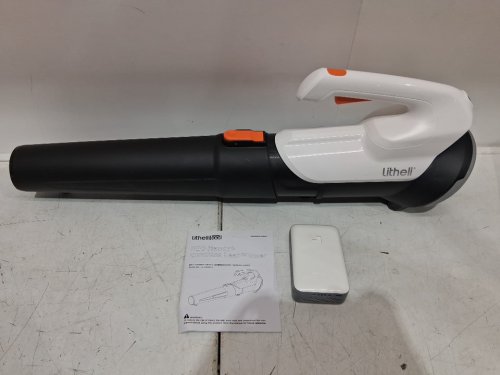 LITHELI LEAF BLOWER HANDHELD CORDLESS ELECTRIC BLOWER - 20V - WHITE (MODEL: EGT060071) image 3