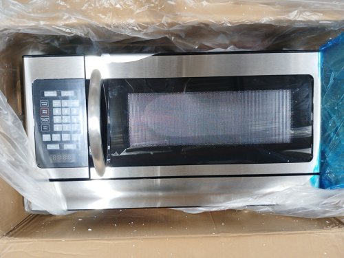 Element Stainless Steel Over The Range Microwave with Auto-Cook Options - 27" - 1.6 cu.ft - Silver (Model: EM160RDS-CA) image 4