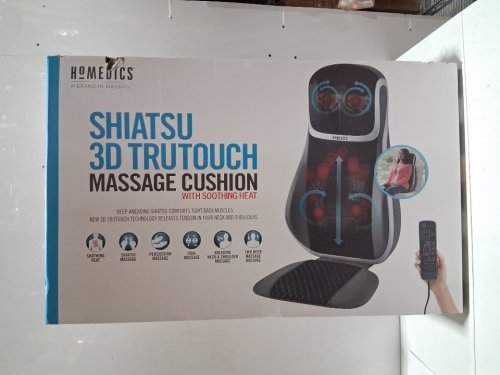 shiatsu 3d trutouch massage cushion with soothing heat (MODEL: MCS-847H-CA) image 2