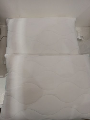 2pk below zero cooling pillow with memory foam and fiber - queen - white (model : 2893207) image 2