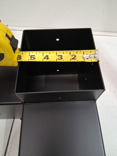 3-WAY Pergola Bracket Heavy Duty Corner Bracket - 5.75" x 5.75" - Black image 4