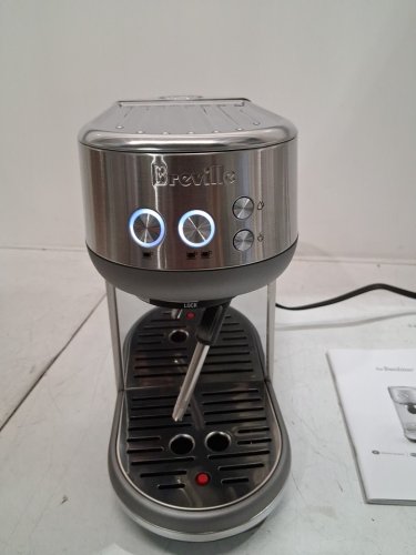 BREVILLE THE BAMBINO COMPACT ESPRESSO MAKER - STAINLESS STEEL (MODEL: bes450bss) image 5