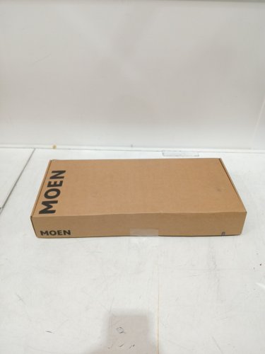 Moen Ronan One-Handle Single Hole Modern Bathroom Sink Faucet with Optional Deck Plate- matte black (model:84021BL ) image 2