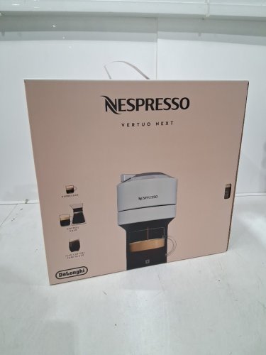 NESPRESSO BY delonghi VERTUO NEXT single serve ESPRESSO & coffee MACHINE - WHITE/BLACK (MODEL: ENV120WCA) image 3