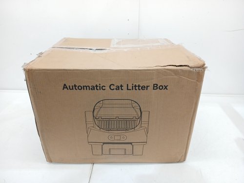 Open-Top Automatic SELF CLEANING CAT LITTER BOX - WHITE (MODEL: CH-ICB026) image 2