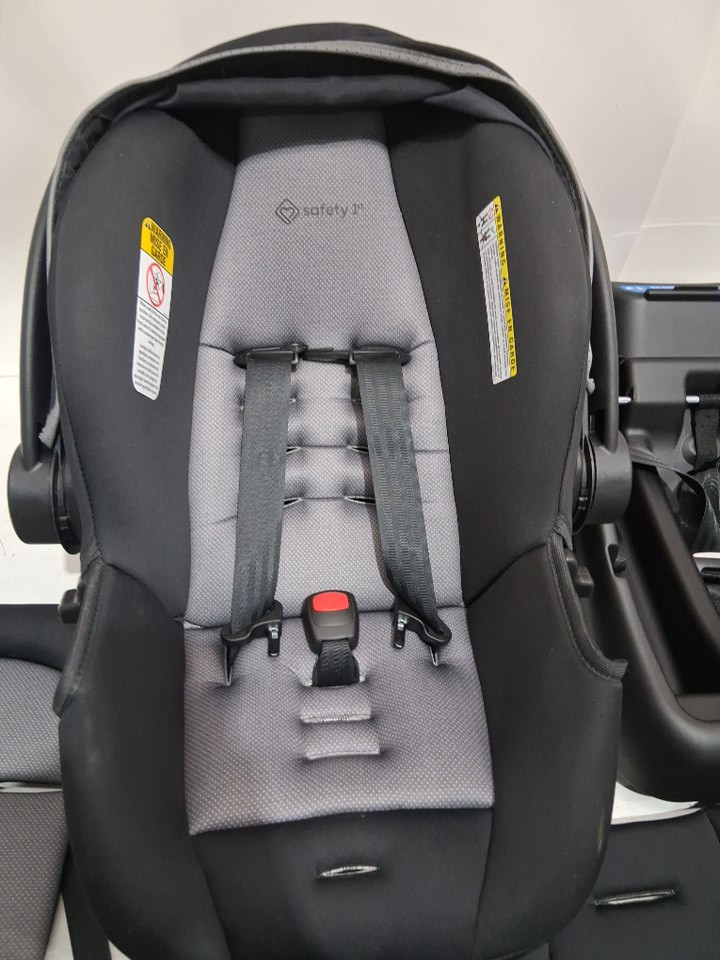 SAFETY 1ST onboard flx infant car seat 4-35lbs - grey/black (model: 22242chay) image 4