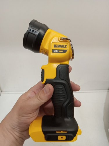 DEWALT MAX CORDLESS LED WORK LIGHT/Flashlight *TOOL ONLY* - 20v - YELLOW (MODEL: DCL040) image 4