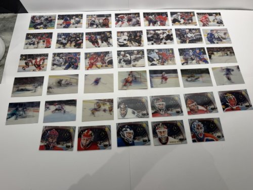 40 COMPLETE SET 1996 PINNACLE MCDONALDS NHL ICE BREAKERS CARD SET image 2