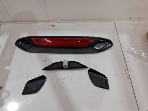 dorman rear hight mounted third brake light - fits various ford models - 26''- black /red image 3
