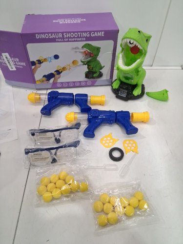Dinosaur Shooting Toy for Kids with 2 popper guns image 3