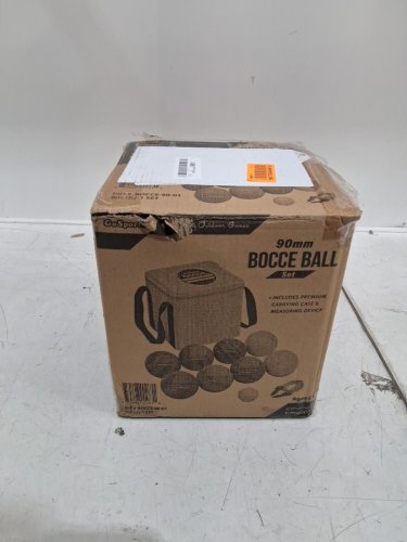 GOSPORTS 90MM BACKYARD BOCCE BALL SET WITH 8 RESIN BOCCE BALLS PALLINO BALL CARRYING CASE AND MEASURING TAPE (MODEL: BOCCE-90-01) image 2