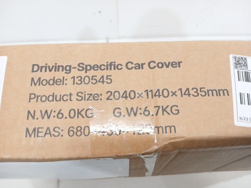 WATERPROOF GOLF CART COVER - FITS MOST CARTS - BLACK (MODEL: 130545) image 8