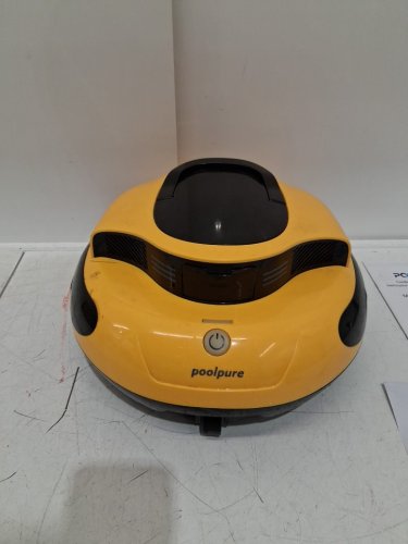 POOLPURE CORDLESS Robotic Pool Vacuum Cleaner Lasts 2 Hours, Self-Parking, Dual-Motor, IPX8 Waterproof, Automatic Ideal for Above/In-Ground Flat Pools - up to 40 FT - white - (model:RPC100A) image 5