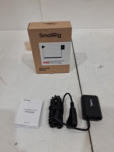 SmallRig D-TAP Replacement Dummy Battery for assorted sony camera models - black (model: 4253b) image 3