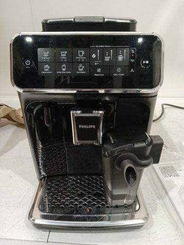PHILIPS 3200 SERIES LATTEGO FULLY AUTOMATIC ESPRESSO MACHINE WITH BUILT-IN GRINDER & MILK FROTHER - BLACK (MODEL: EP3241/54) image 5