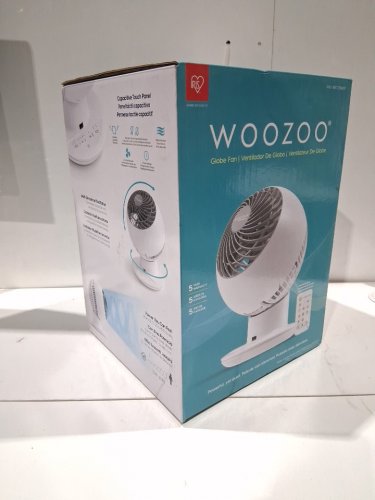 IRIS Woozoo 5-Speed OSCILLATING Globe Fan - 82FT RANGE - WHITE (Model: PCF-SC15T-CT/2354207) image 2