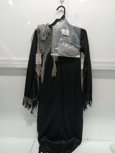 BOYS PARTYHOLIC ZOMBIE REAPER COSTUME - OSFM - BLACK image 2
