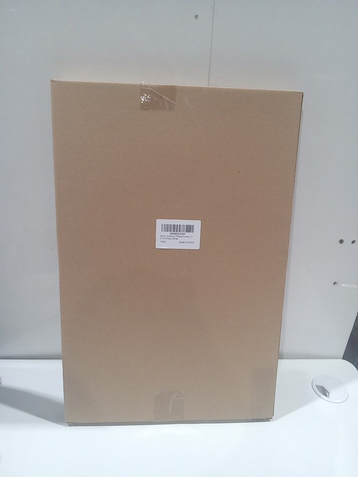 2pk smiry plexiglass cover picture frame - 11"x17" - white image 5