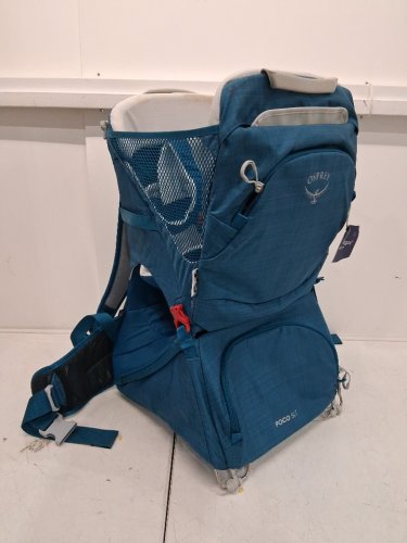 OSPREY Poco SLT Baby Carrier WITH LIGHTWEIGHT FOLDING FRAME - 22L - DEEP PEYTO BLUE/GREEN (Model:10005969) image 3