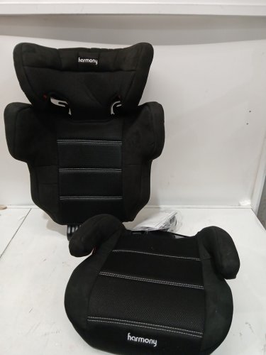 Harmony 2-in-1 Dreamtime Elite High-back Booster Car Seat with Cup Holder - 40 -110lbS - black (model: 0303029BLK) image 5