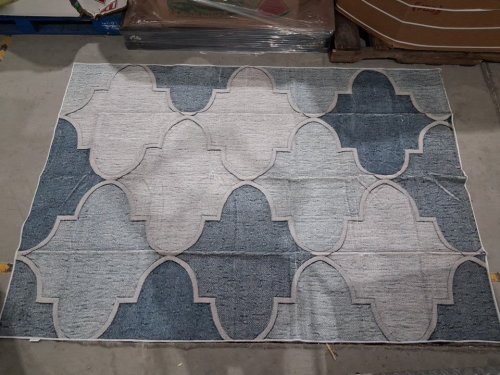 EROYAT soft non-slip area rug - 5ftx7ft - ink blue image 2