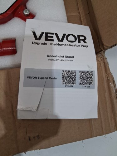 Underhoist Support Stand, Lifting from 54" to 84" - 3/4 Ton Capacity - red (MODEL: XTH-004) image 5