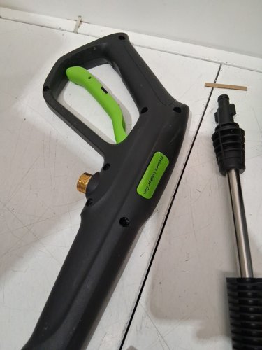 Patoolio Electric High Pressure Washer with Foam Cannon - 23FT Hose - 1800w - 4500PSI - 2.8gpm - green/grey (model:w8) image 4