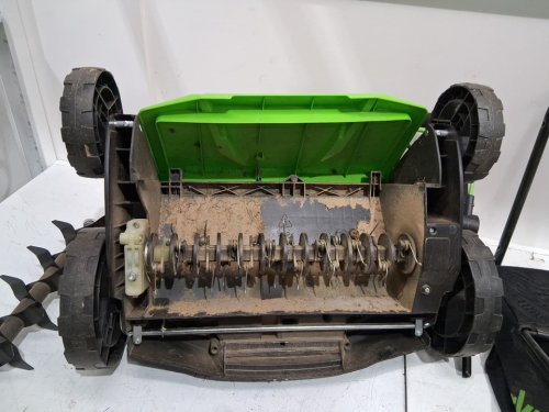 GREENWORKS CORDED DETHATCHER - 120V - 13AMP - 14" - GREEN/BLACK (MODEL: DHA103) image 10