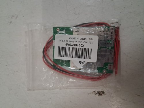 WALFRONT 3 SERIES BMS PROTECTION BOARD FOR 18650 Lifepo LiFePO4 Battery Pack - 12V 100A - BALANCING 5P 250MM WIRE image 3