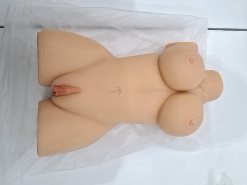 poshtail toys realistic FEMALE silicone SEX DOLL WITH textured VAGINA & anal channel - 8.5lb image 3