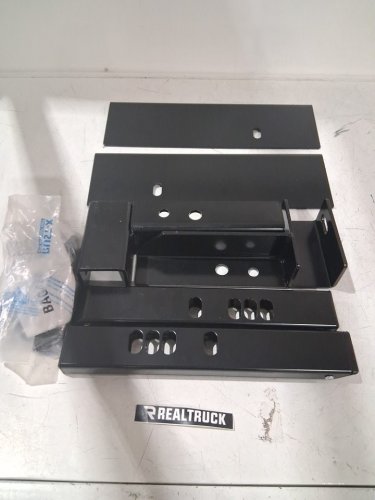 2PK REALTRUCK backrack Inside Rail Tonneau Cover Adapter,2015-2026 select ford models-black (model:BKR-40123) image 2