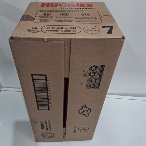 88pk Huggies Little Movers Baby Diapers - size 7 - disney lion king image 4