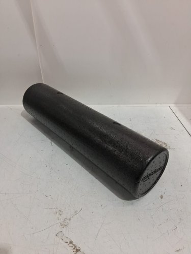 AMAZON BASICS HIGH-DENSITY ROUND FOAM ROLLER FOR YOGA & EXERCISE - 24" - BLACK image 3