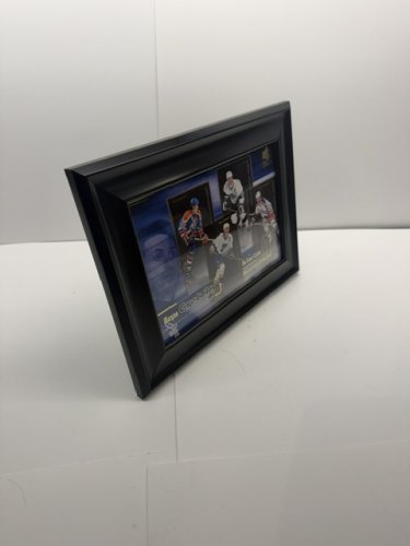 FRAMED 5X7" UPPER DECK RETRO JUMBO WAYNE GRETZKY THE GREAT CAREER CARD image 4