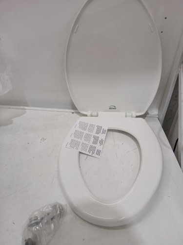 BEMIS slow close easy clean toilet seat - Elongated 18.5" - White - ( model: 7300SLEC 000 ) image 3