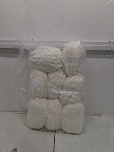 8PK Chunky Chenille Yarn for Knitting and Crochet - 30YARD/EA - White image 4