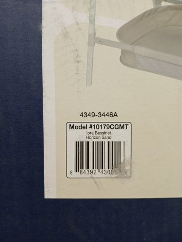 masi-cosi lora adjustable Bedside Bassinet - 20lb max - horizon sand (model: 10179cgmt) image 3