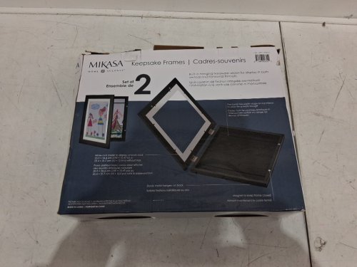 MIKASA KEEPSAKE FRAMES for art or photos - 12" X 14.5" - BLACK (MODEL: 1934151) image 2