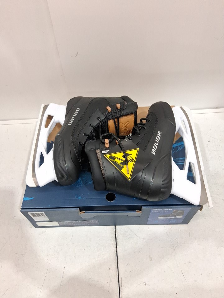 men's Bauer Colorado hockey Skates - SIZE 8 - Black (Style: 1980292) image 2