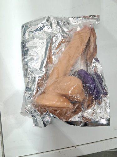 Suction Dildo with remote CONTROL ROTATION MODES - 6" - BEIGE image 2