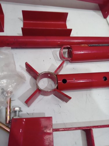 Portable Manual Hand Bead Breaker Tire Changer/Mounting Tool for garage or home - for 8" to 16" Tires - RED (model: ltcz-b) image 6