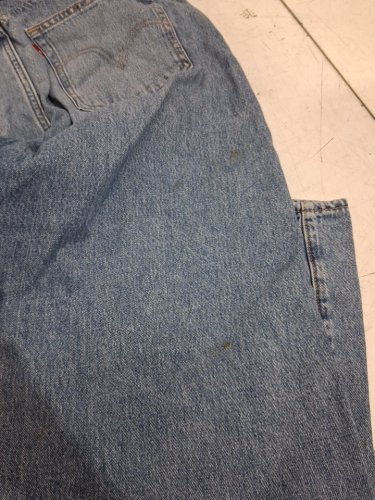 WOMEN'S LEVI'S Cinch Barrel Jeans - 32w x 31l - dark wash (style: PC9-003V5-0001) image 3