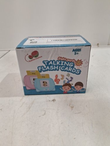 KID'S AIRBITION BILINGUAL TALKING FRENCH/ENGLISH FLASH CARD MONTESSORI TOY - 200+ CARDS - BLUE image 4
